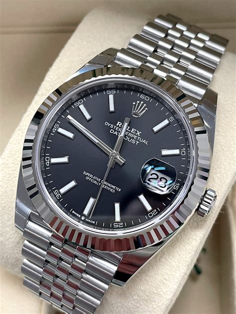 rolex datejust 41 black jubilee|Rolex Datejust 41 woman.